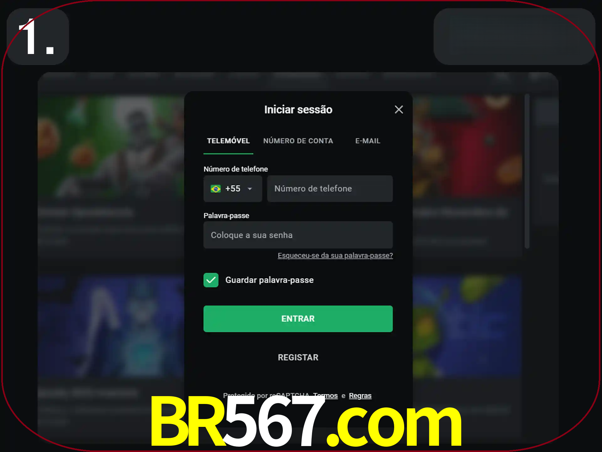 Acesse o site.